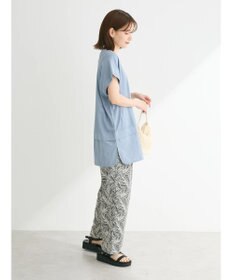 Green Parks ピグメントフレンチスリーブチュニック