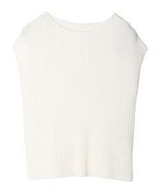 Green Parks ・Ｐｅｔｉｔ　Ｆｌｅｕｒ　フレンチスリーブリブニット