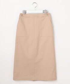 J.PRESS LADIES L 【WEB限定カラーあり】TCシャンブレーサテンST ナロー スカート