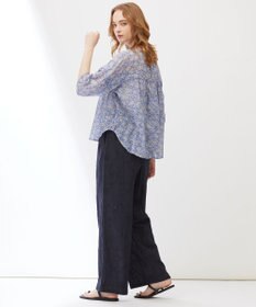 23区 【Indian Factory】コットンボイル ブラウス