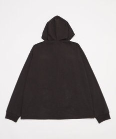 WEGO 【ユニセックス着用ITEM/MLサイズ展開】スラブチェックロゴジップパーカー