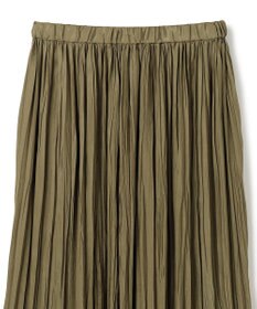 uncrave マシーンプリーツ フレアスカート