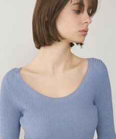 GRACE CONTINENTAL ハイゲージラメニットトップ