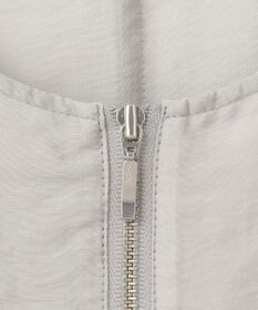 ICB リヨセルナイロンワッシャー ノーカラーブルゾン