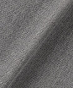 J.PRESS LADIES S シャンブレー2wayストレッチ ワイド ストレート パンツ