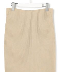 23区 【SLOW/一部店舗限定】ホールガーメント リブニット スカート