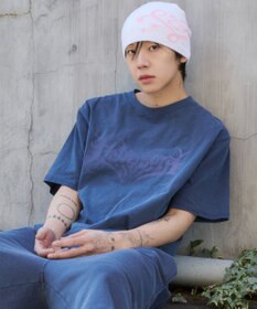 WEGO 【ユニセックス着用ITEM】ピグメントグラフィックT（SS）
