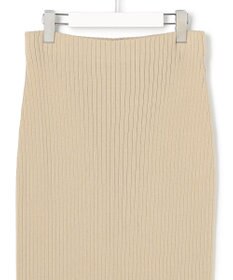 23区 【SLOW/一部店舗限定】ホールガーメント リブニット スカート