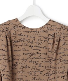 ICB 【30th ANNIVERSARY】5cityプリント ノースリーブワンピース