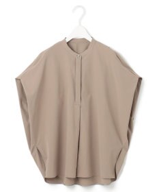 ICB 【接触冷感・UVカット・洗える】ヴィンテージスパンブロード デザインブラウス