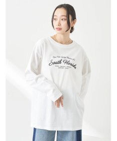 earth music&ecology Ｆｌｏｗｅｒ　グラフィックロンＴ