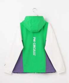 PW CIRCULUS 【撥水加工/ストレッチ】【MEN】カラーブロッキング ブルゾン  ゴルフ