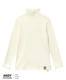 une nana cool MADE WITH ねずみのANDY 綿混裏起毛シャツ