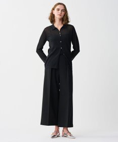 uncrave シアーコットン ポロニット