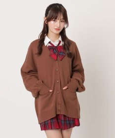 WEGO 【SCHOOLITEM】ニットカーディガン