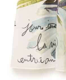 GRACE CONTINENTAL リゾートリーフプリントスカート