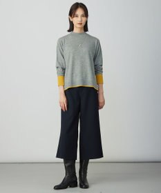 J.PRESS LADIES 【WEB限定カラーあり】ツムギートflannel クロップド パンツ