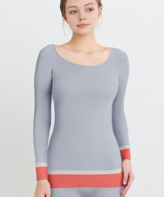 WACOAL あったかインナー よく伸びる生地 袖丈調節可能(7分袖~9分袖) 保温性(身生地) 9分袖 長袖 【360°ラクストレッチ】 レディース CLD371 /ワコール