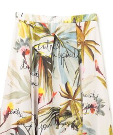 GRACE CONTINENTAL リゾートリーフプリントスカート