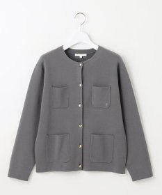 自由区 S レーヨンストレッチ カーディガン