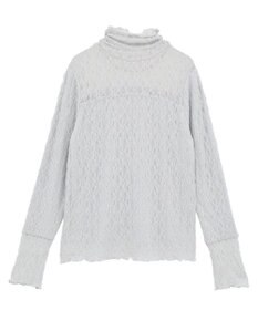 earth music&ecology 【吸湿発熱】あったかフェミニンインナー（ハイネック）