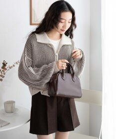 WEGO ダブルジップショートカーデ