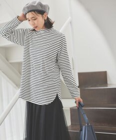 ANY モックネックプルオーバー