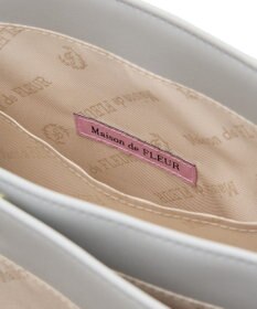 Maison de FLEUR EC限定フロントリボン3ルームトートバッグ