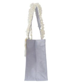 Maison de FLEUR ジャカードリボンフリルスクエアトートMバッグ