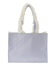 Maison de FLEUR ジャカードリボンフリルスクエアトートMバッグ