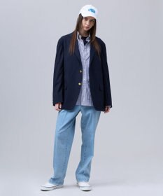 J.PRESS MEN 【J.PRESS ORIGINALS】【UNISEX】Washed Piped Stem DENIM