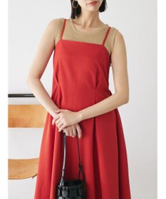 Green Parks バックデザインキャミワンピース