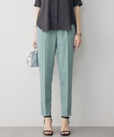 ICB 【WEB限定カラーあり】FluidBackSatin ドロストパンツ ダークセージ