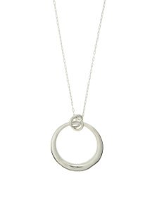 AMERICAN HOLIC テクスチャーメタルフープネックレス