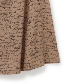 ICB 【30th ANNIVERSARY】5cityプリント ノースリーブワンピース