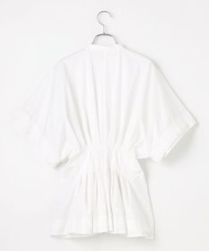 #Newans ナローウエストデザインブラウス