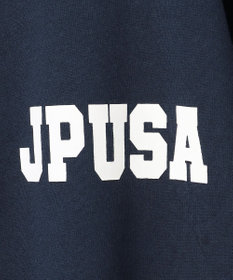 J.PRESS MEN 【J.PRESS ORIGINALS】Supima Recycle French Terry Logo Sweat Zip-Shirts