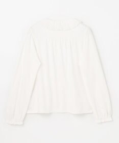 組曲 KIDS 【150-160㎝】プリーツカラー ブラウス