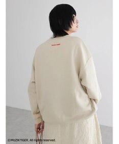 Green Parks ムジークタイガー／裏起毛プリントプルオーバー