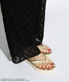 Green Parks ■ＬＯＶＥＢＯＡＴ　レオパードビーチサンダル