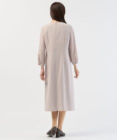 J.PRESS LADIES ノルディス2wayジョーゼット フロントプリーツ ワンピース