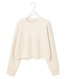 ICB 【洗える】ソフトカシミヤミックス ラメノットヤーンニット