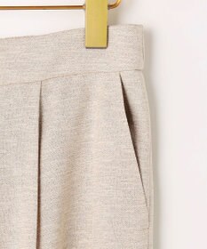 組曲 ライトリネンライクテーパード パンツ