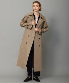 ICB TCシャンブレーツイル 2WAYトレンチコート