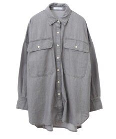 Green Parks デニムＢＩＧシャツ