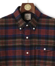 J.PRESS MEN マルチチェックコットンネルシャツ