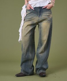 WEGO ブラストバギーデニム