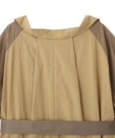 YECCA VECCA ベルト付きスキッパーシャツワンピース