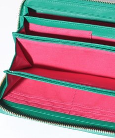 LANVIN en Bleu ベルシー ラウンドファスナー長財布