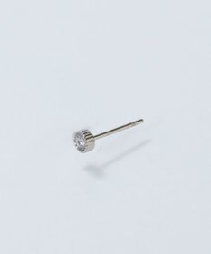 Phoebe 【金属アレルギー対応】プチシャイニングピアス(片耳)　シルバー/サージカルステンレス